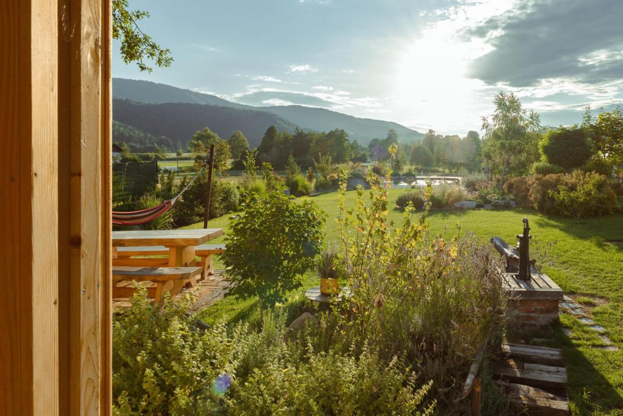Glamping Happiness With Natural Pool Ribnica المظهر الخارجي الصورة